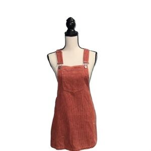 ~Forever 21 Coral Corduroy dress